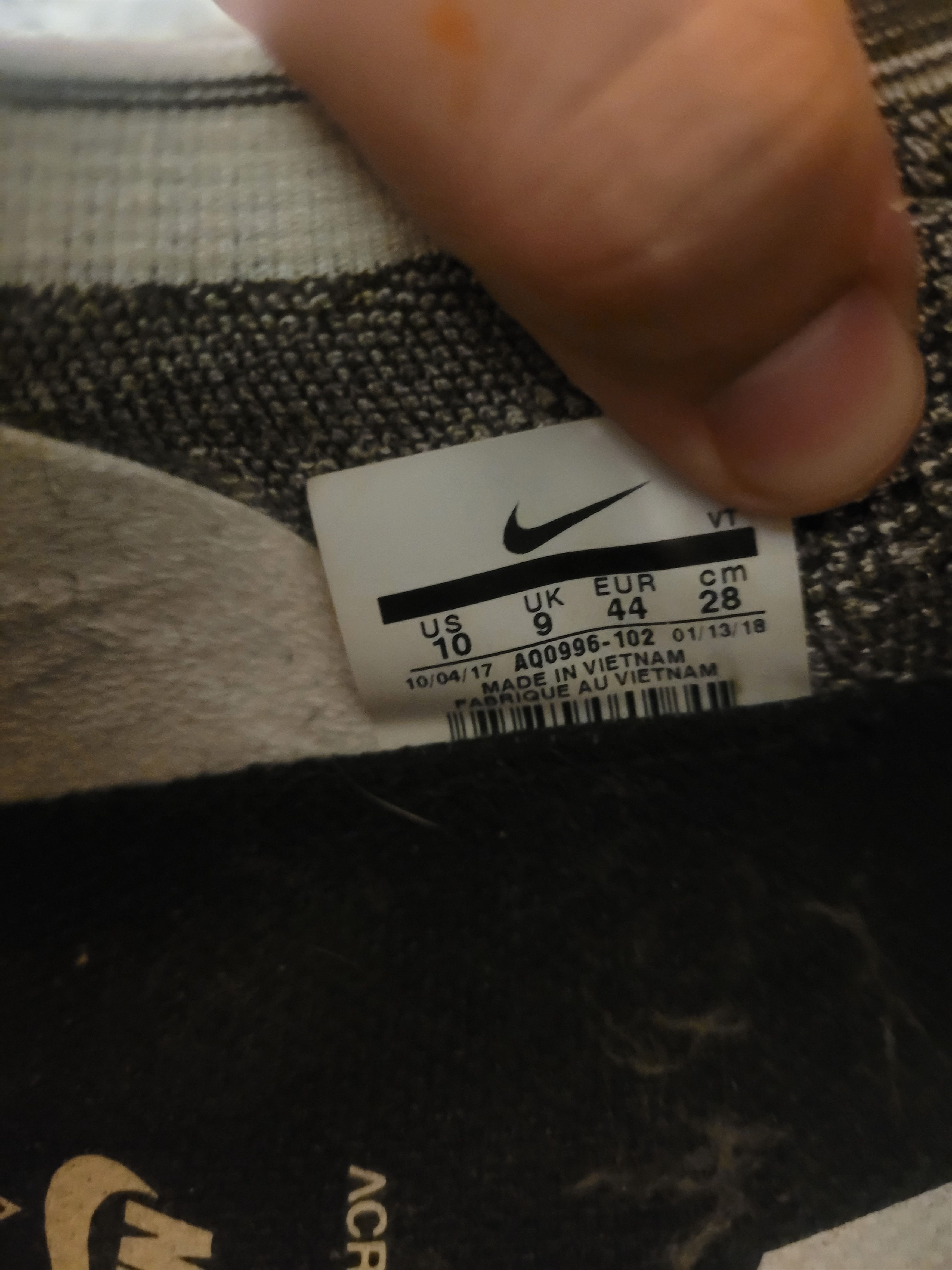 Acronym × Nike Nike x Acronym Vapormax Moc 2 Sail Size US 10 / EU 43 - 4 Thumbnail