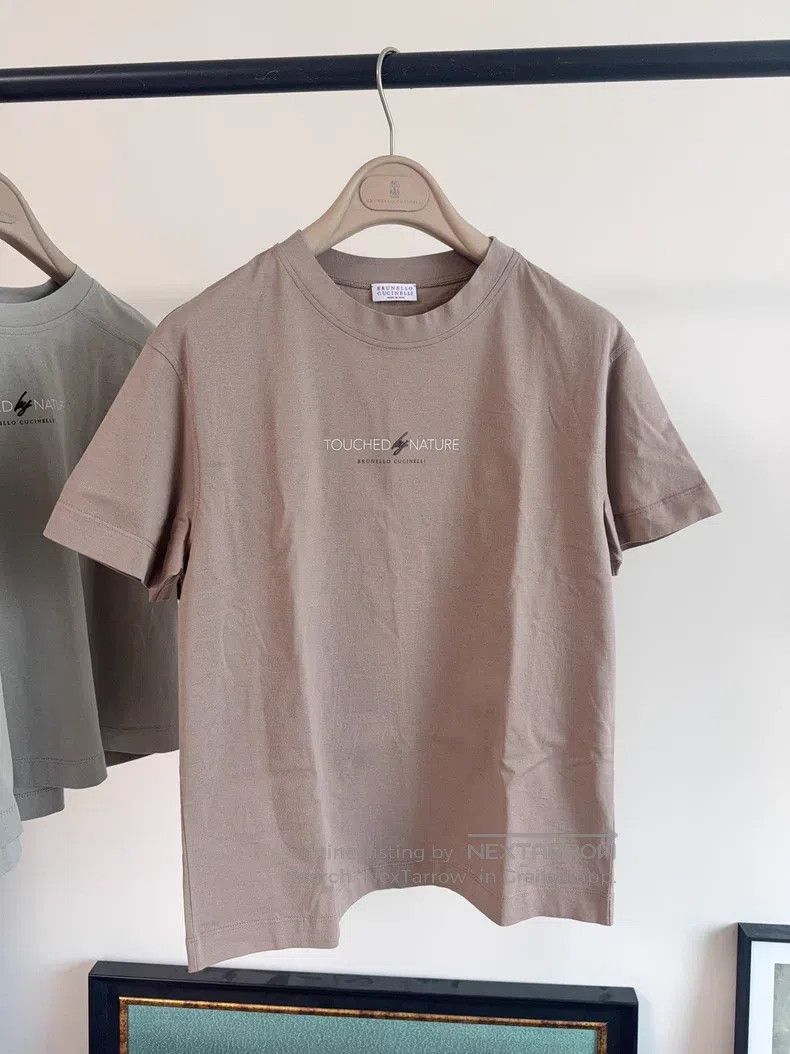 Brunello Cucinelli Brunello Cucinelli Cotton T-shirt Size XS / US 0-2 / IT 36-38 - 1 Thumbnail