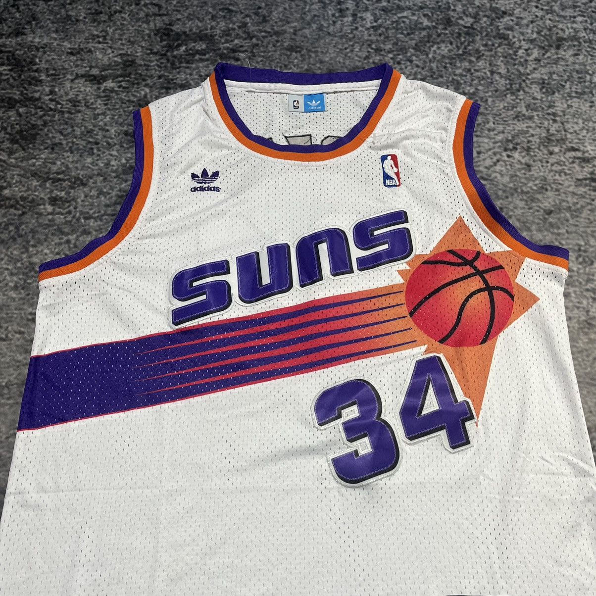 Adidas Vintage Charles Barkley #34 Phoenix Suns Throwback Jersey XL Size US XL / EU 56 / 4 - 4 Thumbnail