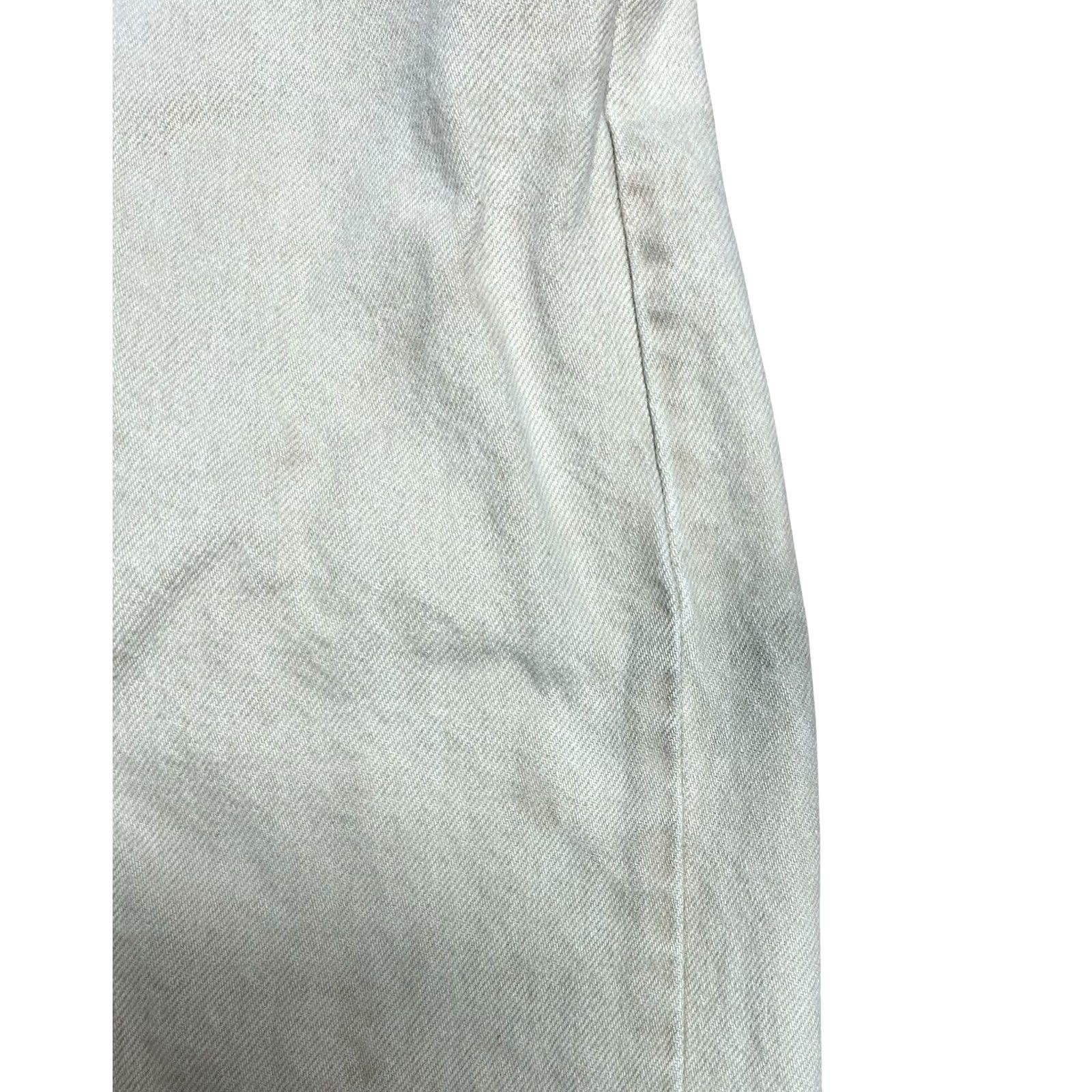 Levi's VINTAGE Levi's 550 Jeans Regular 32x34 Beige Cream 90s Tapered Leg USA Read Size US 32 / EU 48 - 4 Thumbnail