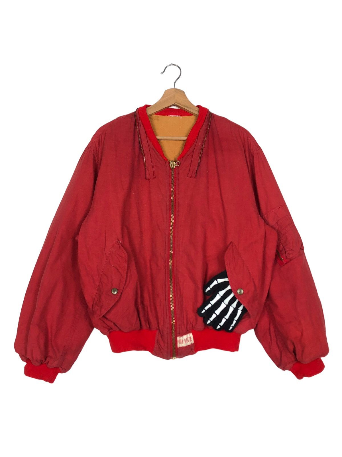 Japanese Brand 🔥90s Vintage Bomber Jacket Pink House Big Logo Issey Miyake Size US M / EU 48-50 / 2 - 2 Thumbnail