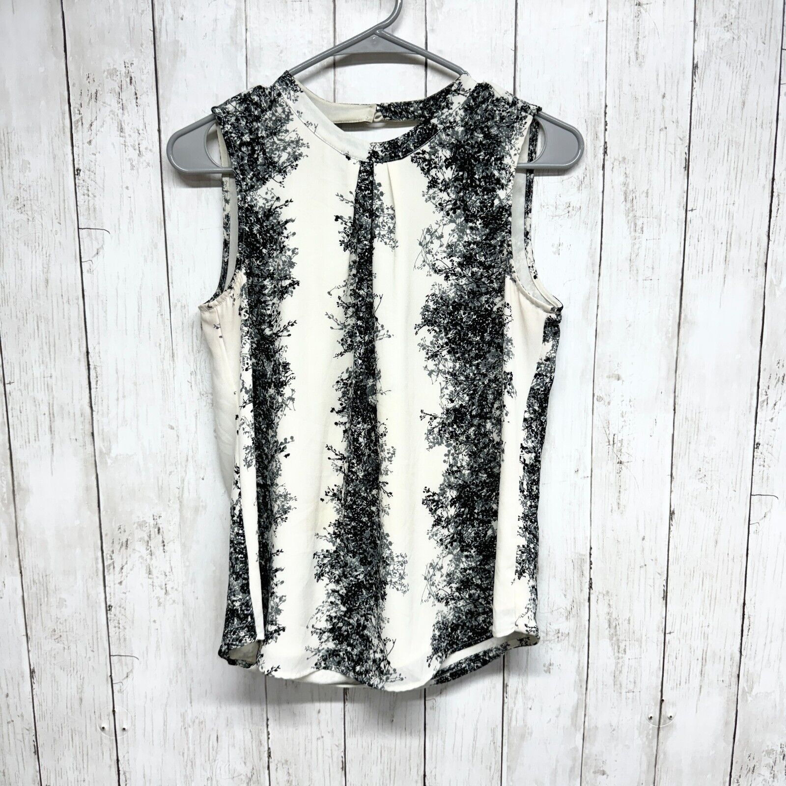Other Daniel Rainn Blouse Size XS Surplice Sleeveless High Neck Size XS / US 0-2 / IT 36-38 - 1 Thumbnail