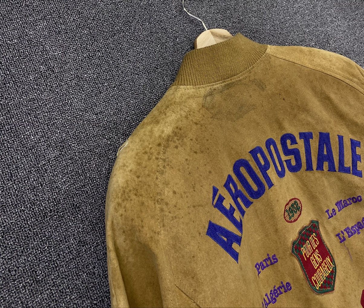 Aeropostale Vintage Aeropostale Sport Wear Vetement Leather Jacket Size US M / EU 48-50 / 2 - 13 Thumbnail