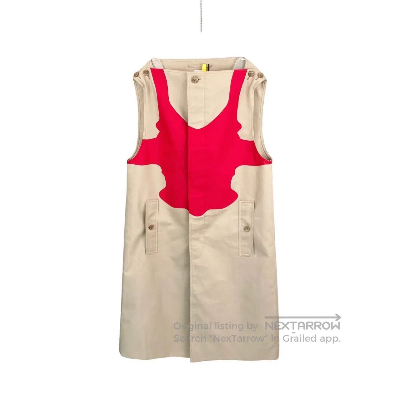 Burberry Burberry Red printed sleeveless dress| Size XS / US 0-2 / IT 36-38 - 1 Thumbnail