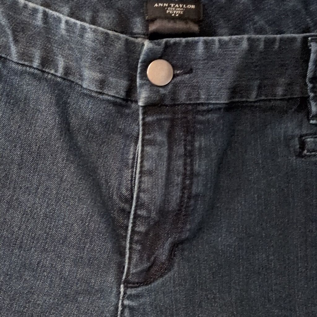 Ann Taylor Ann Taylor Curvy Petite Jeans Size 12P Size 34" / US 12 / IT 48 - 3 Thumbnail