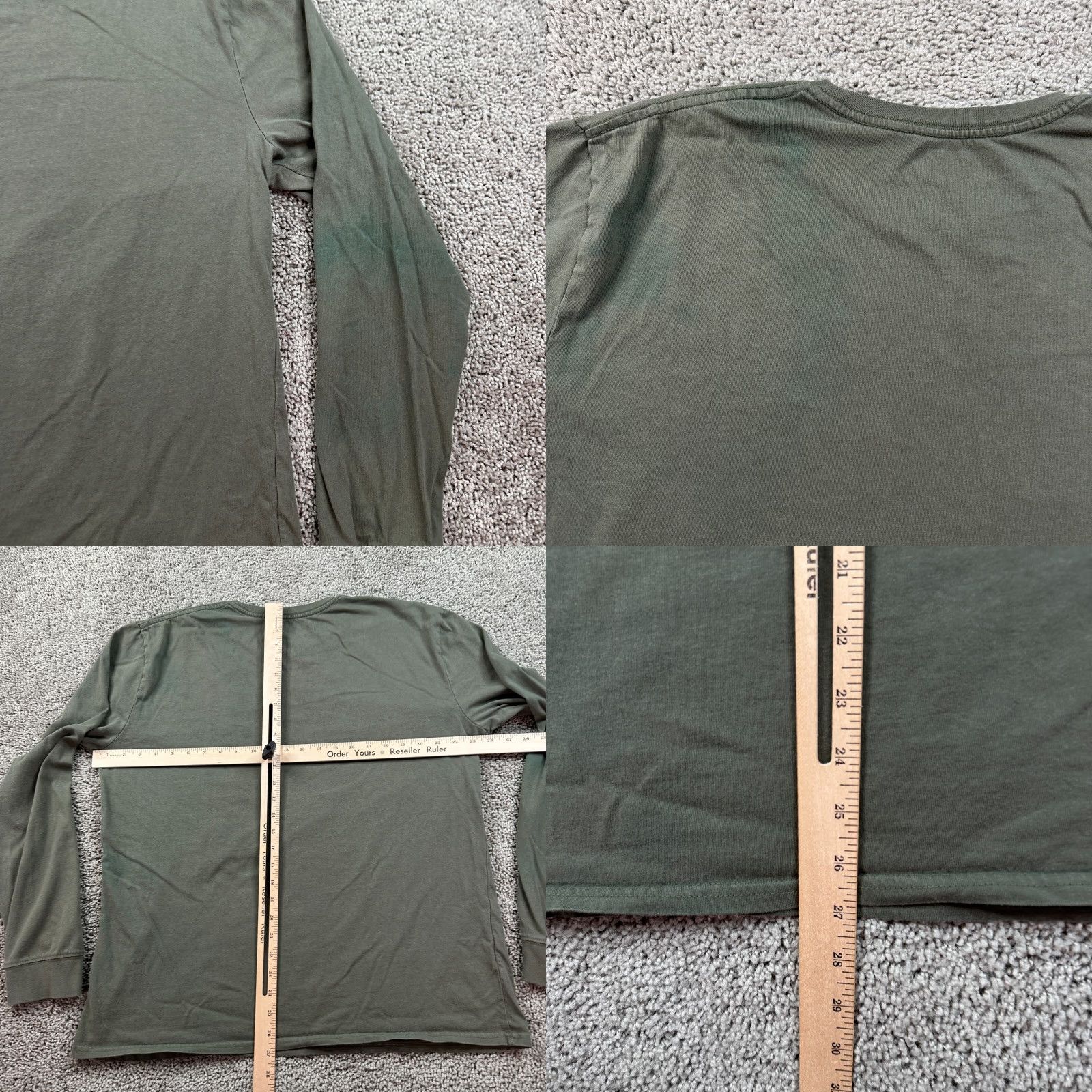 Levi's Levi's Shirt Mens XL Green Graphic Print Long Sleeve - Crew Neck - Logo - All Seasons - T-Shirt - Regular Fit Size US XL / EU 56 / 4 - 8 Thumbnail