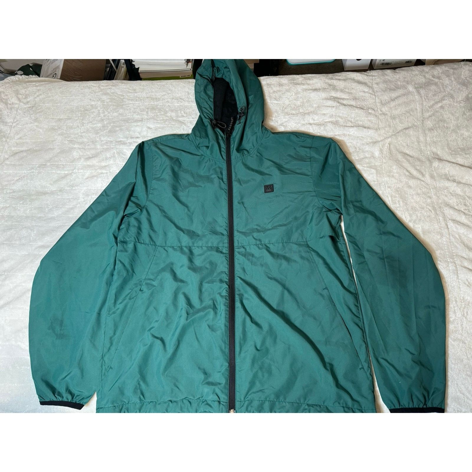 Billabong Billabong A/DIV. Packable Green Jacket Windbreaker Size L Size US L / EU 52-54 / 3 - 8 Thumbnail