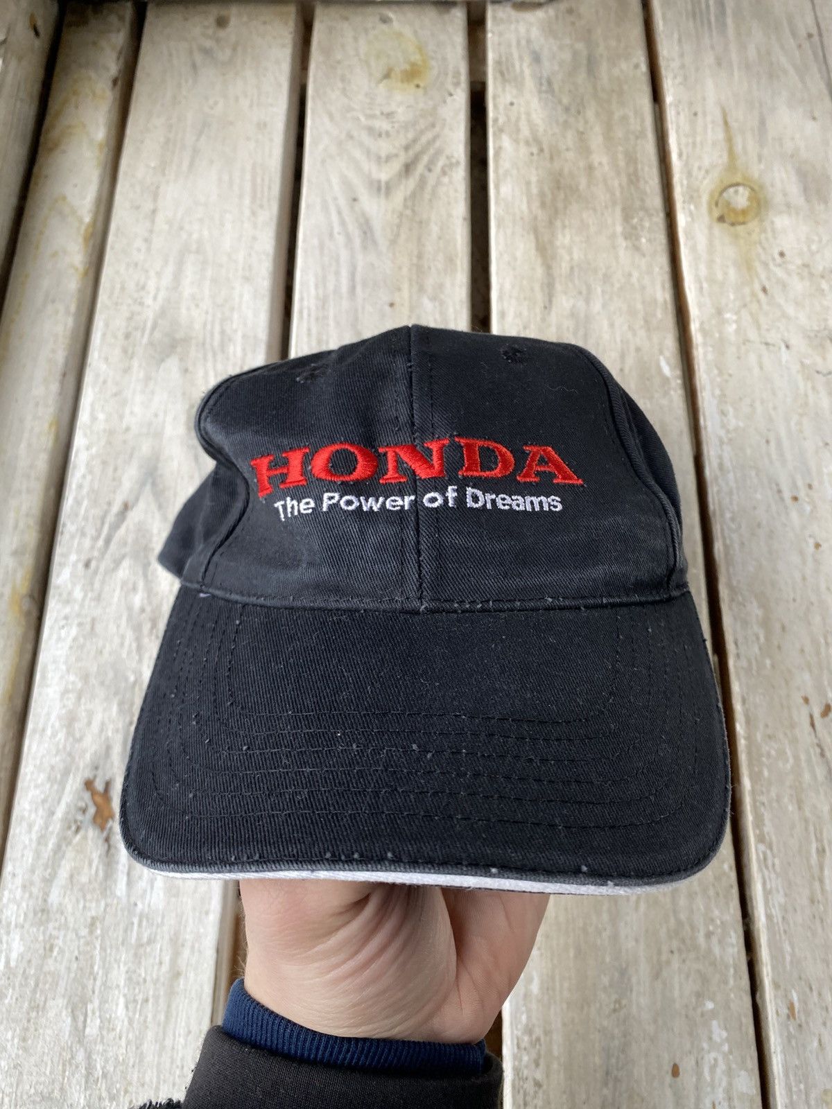 Honda × Vintage Vintage 90s Honda Grand Prix Racing Team Trucker Hat Size ONE SIZE - 2 Thumbnail