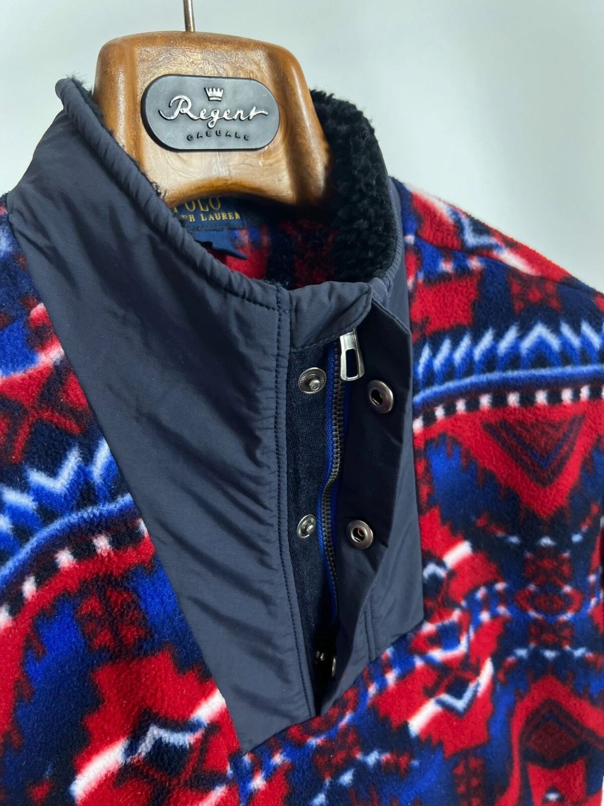 Polo Ralph Lauren Polo Ralph Lauren Aztec Navajo 1/4 Zip Anorak Fleece S-M Size US M / EU 48-50 / 2 - 11 Thumbnail