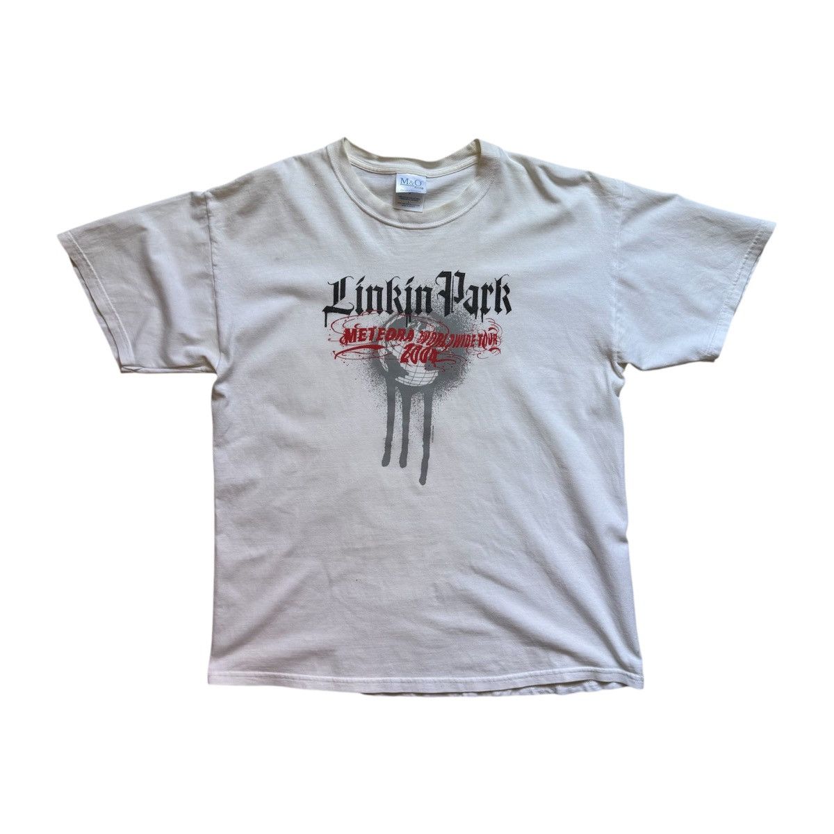 古*き様 【希少】 Linkin Park METEORA 2004 Tour LINKIN PARK METEORA WORLD TOUR 2004 BEIGE XL 42