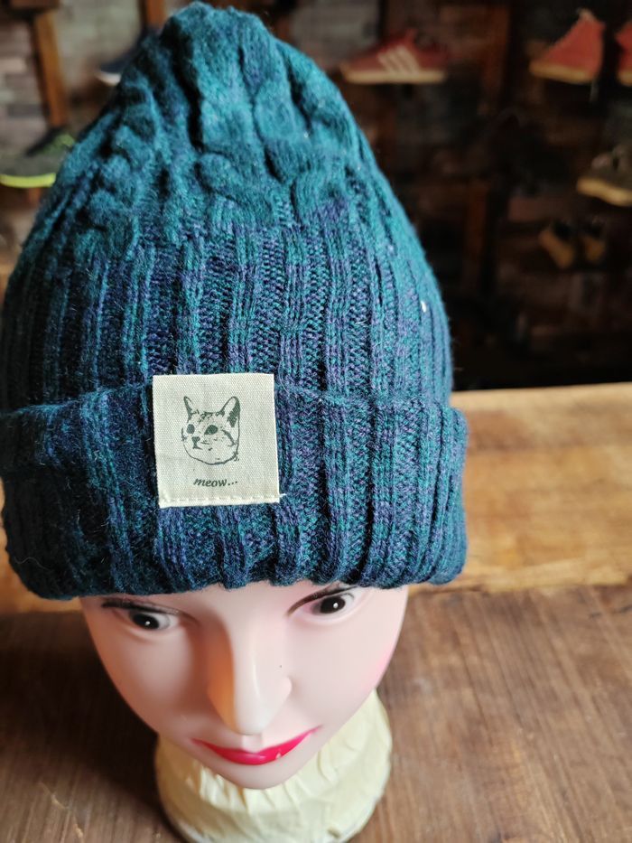 Japanese Brand Vintage Meow Snowcap Beanie Size ONE SIZE - 3 Thumbnail