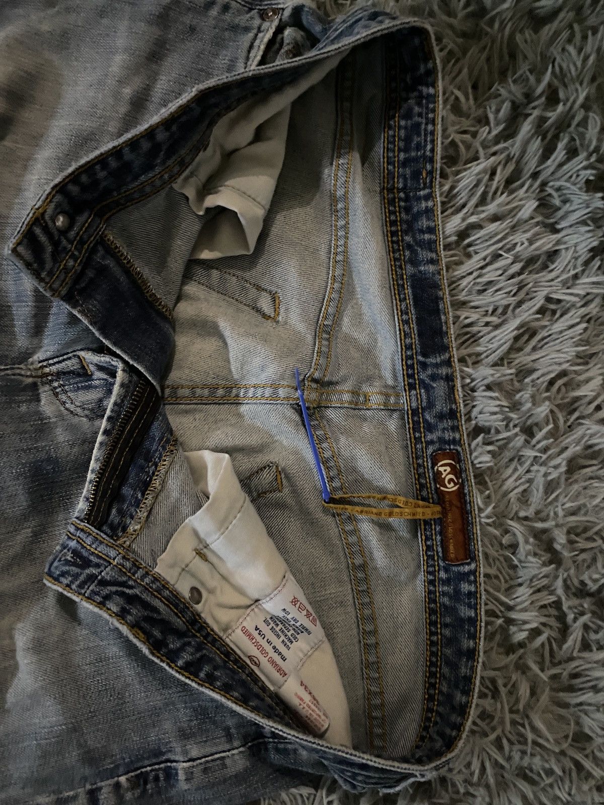 AG Adriano Goldschmied × Vintage AG jeans Size US 36 / EU 52 - 3 Thumbnail