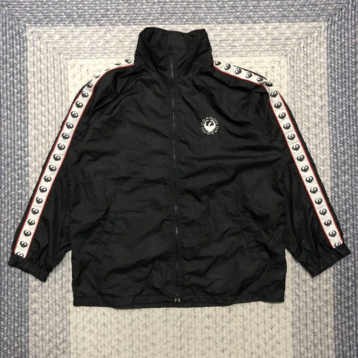 Rare Vintage 90 Dragon Skateboard Big Logo Jacket