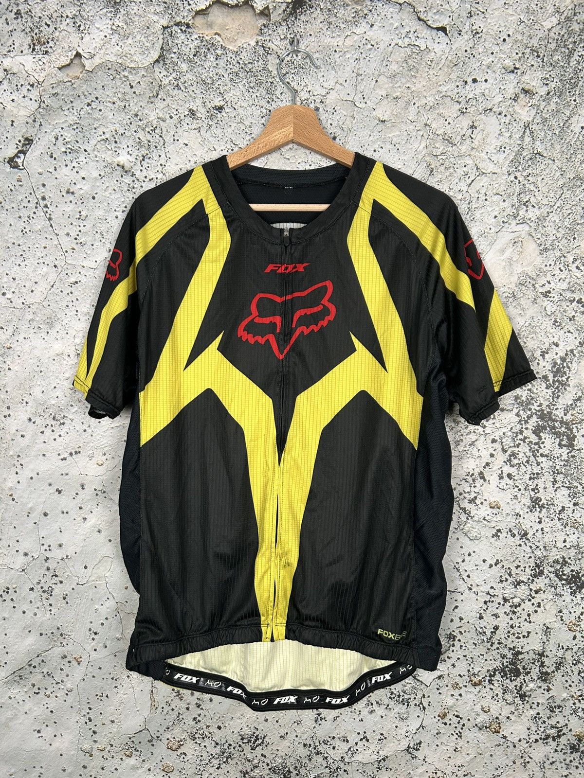 Fox Racing Vintage Fox Racing Jersey Rap Baggy Skate Streetwear Drill Size US XL / EU 56 / 4 - 1 Thumbnail