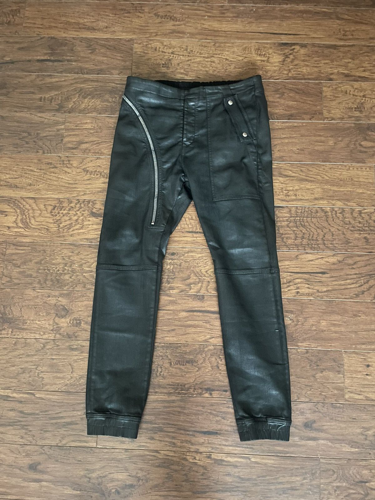 image of Rick Owens Aircut Joggers in Black, Men's (Size 34)