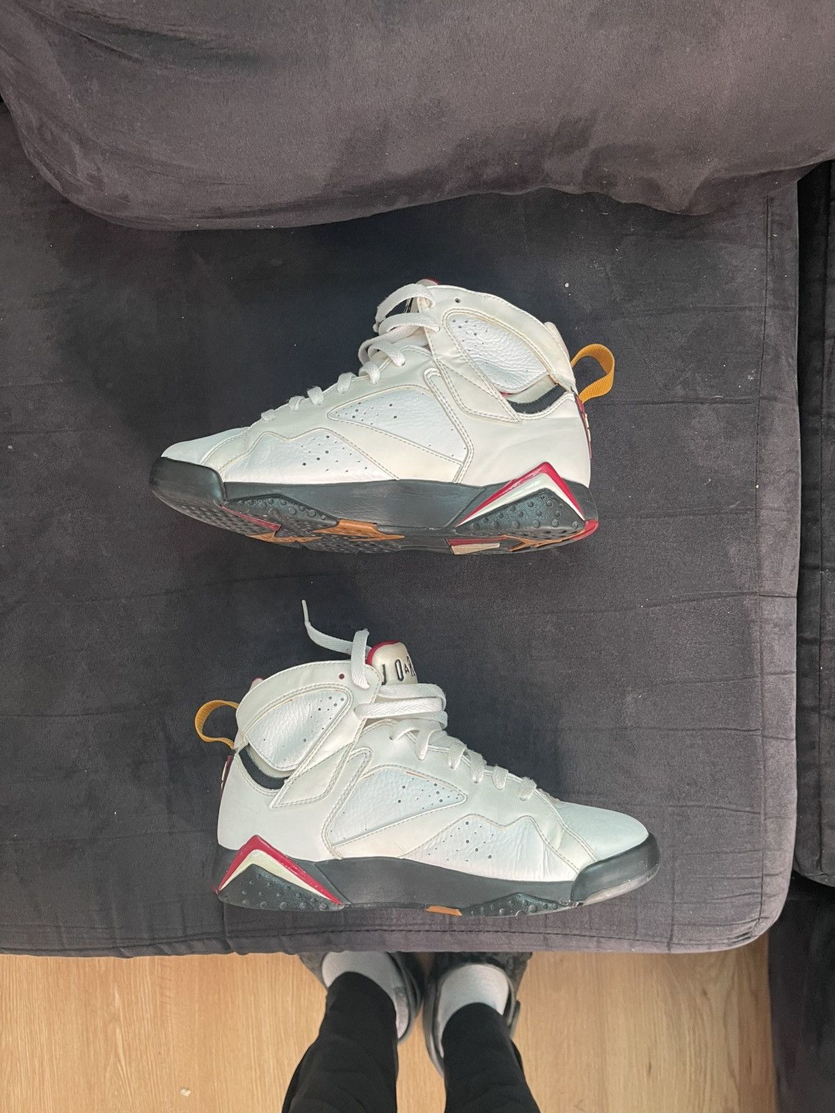 Jordan Brand 2011 Air Jordan VII "Cardinal" 7s Size US 8 / EU 41 - 2 Thumbnail