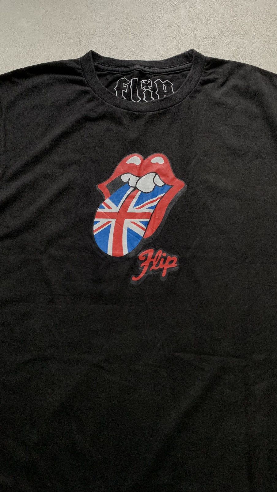 Flip Skateboards × The Rolling Stones RARE! Rolling Stones x Geoff Rowley Flip Skateboards Shirts Size US XL / EU 56 / 4 - 2 Thumbnail