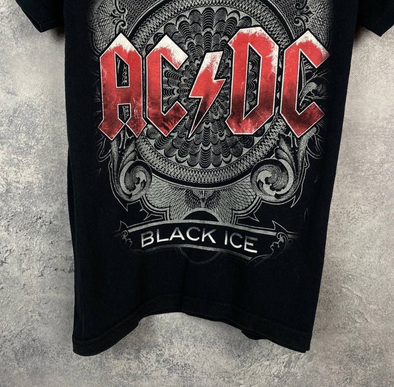 AC/DC × Band Tees × Vintage Acdc Black Ice Tee Men's Size XS-S Black Short Sleeve Size US XS / EU 42 / 0 - 3 Thumbnail