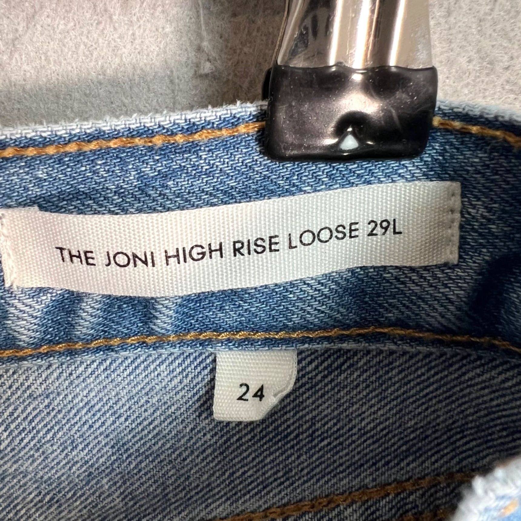 Vintage VINTAGE Denim Forum The Joni High Rise Loose Jeans Adult Womens 24 Blue Cotton Denim 90s Womens Jeans Size 42" / US 20 - 4 Thumbnail