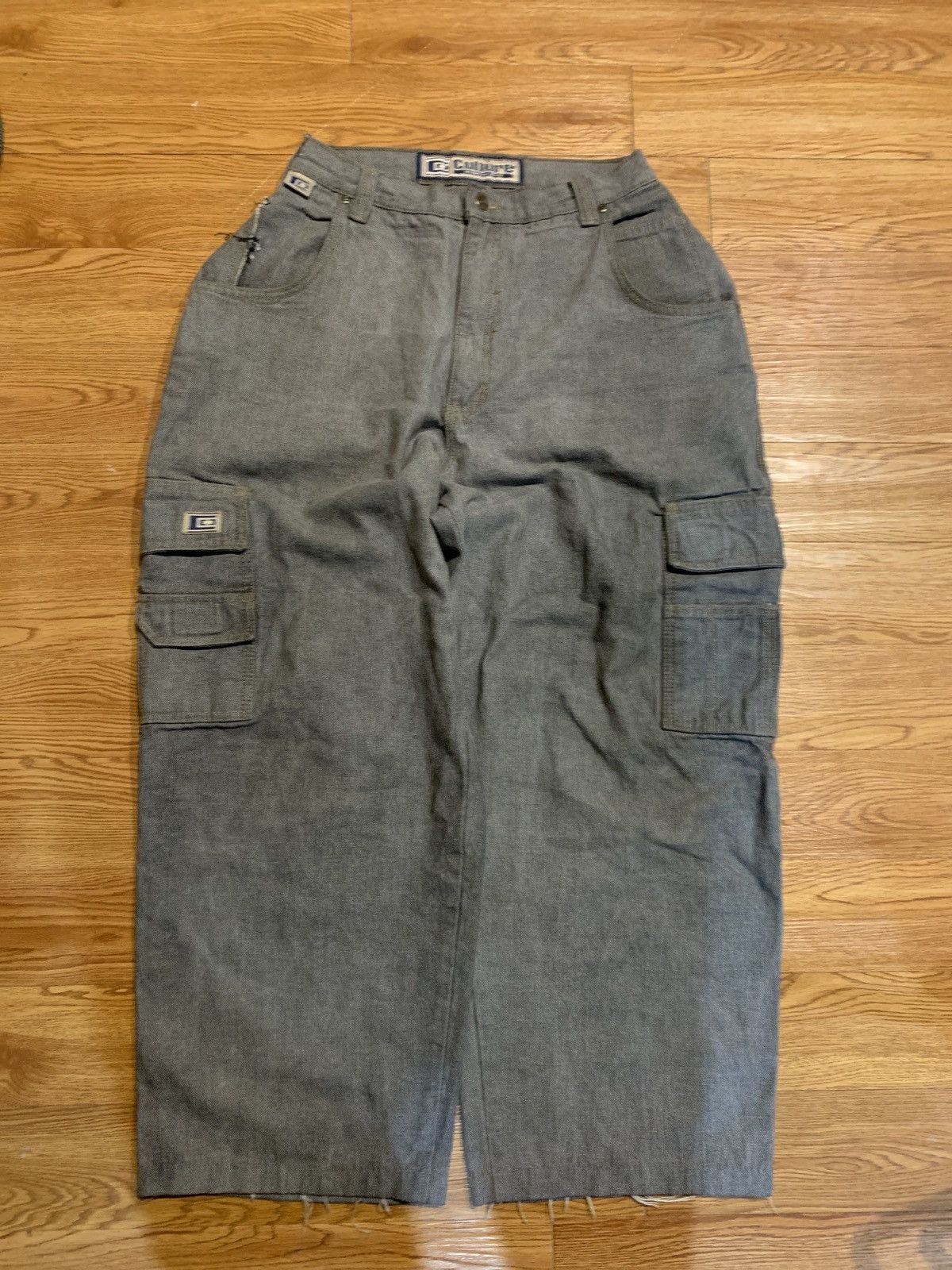 Vintage baggy vintage y2k “culture” jeans Size US 29 - 2 Thumbnail