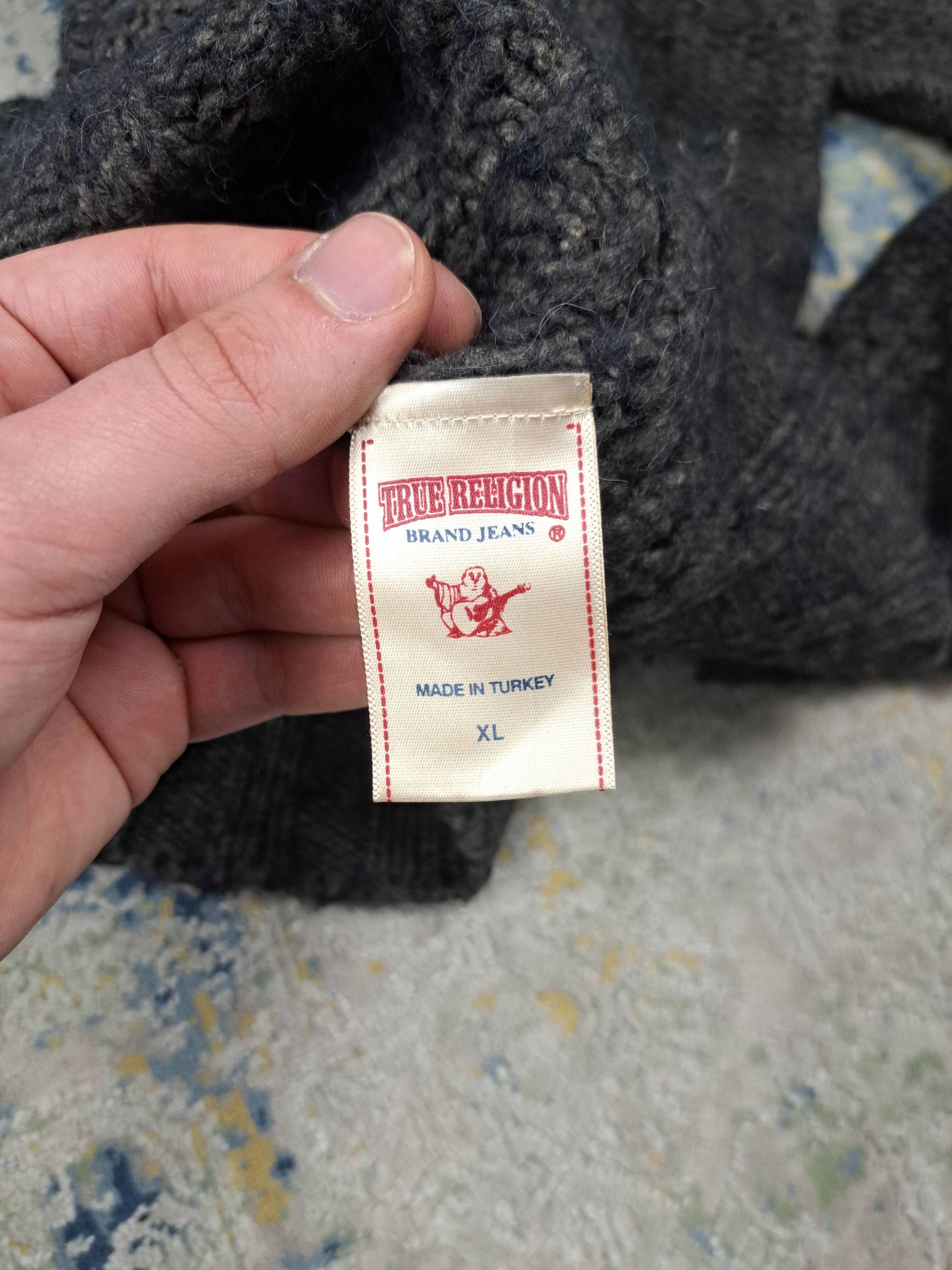 True Religion True Religion Rare Wool Knit Cardigan Drip Swag Chief Keef Size XL / US 12-14 / IT 48-50 - 8 Thumbnail