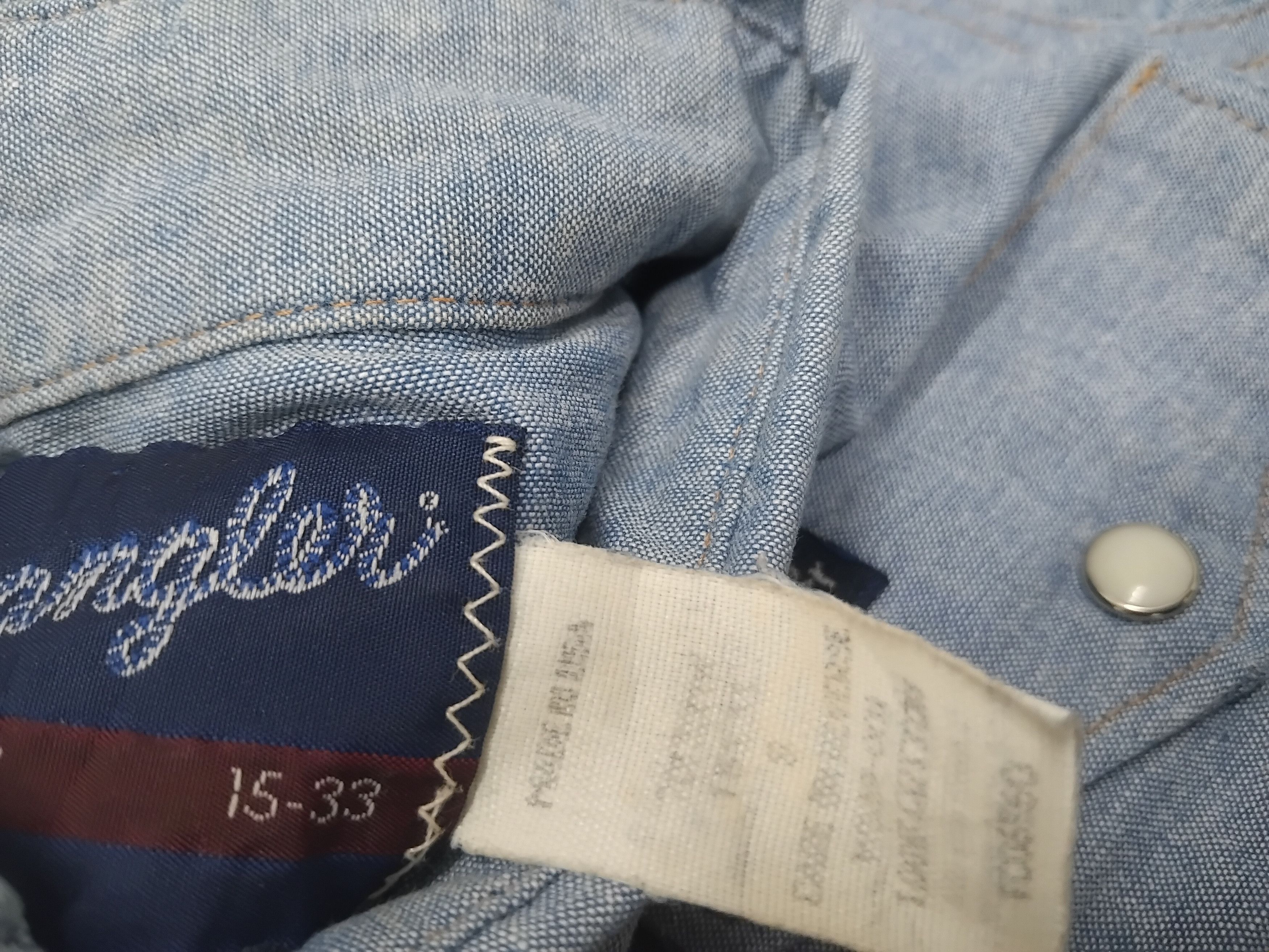 Wrangler 💥Vintage wrangler Made in USA western shirt Size US L / EU 52-54 / 3 - 4 Thumbnail