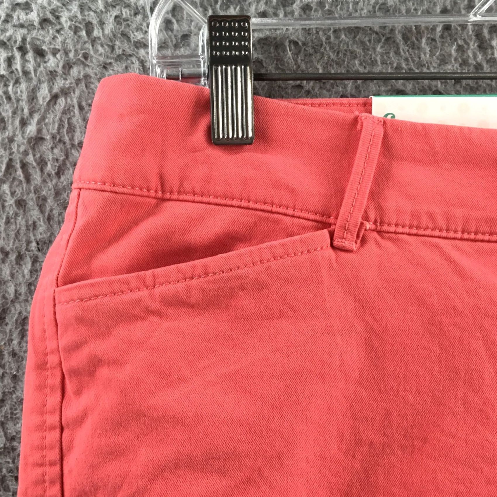 Old Navy Old Navy Pixie Ankle Pants Womens 6R Coral Mid Rise Zip Fly NEW Pants Women 6 Coral Pink Classic Slim Leg Modern 32in Waist 25.5in Inseam Size 28" / US 6 / IT 42 - 3 Thumbnail