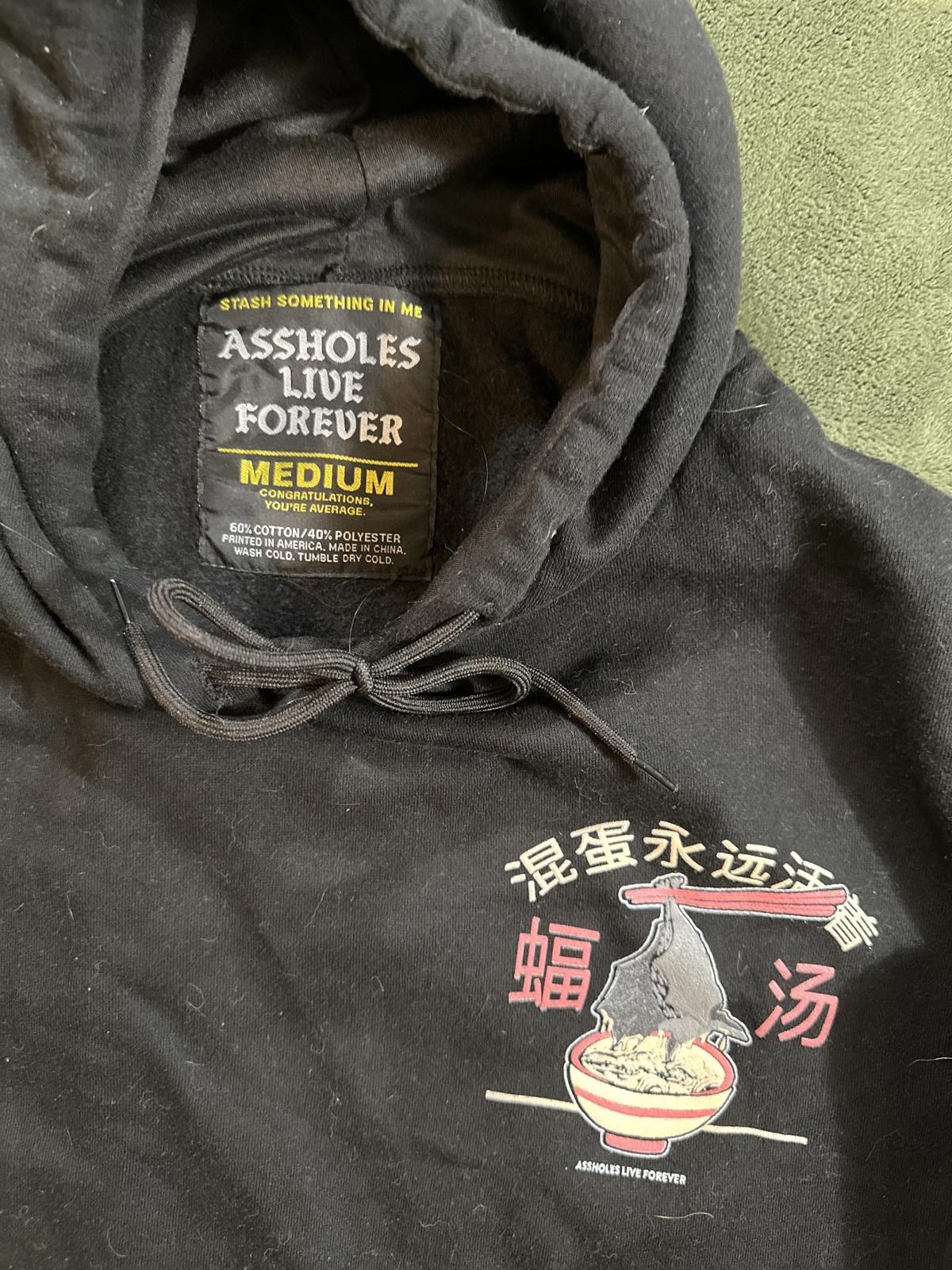 Other "A*holes Live Forever" - Men's Medium Linda Finegold Hoodie Size US M / EU 48-50 / 2 - 3 Thumbnail