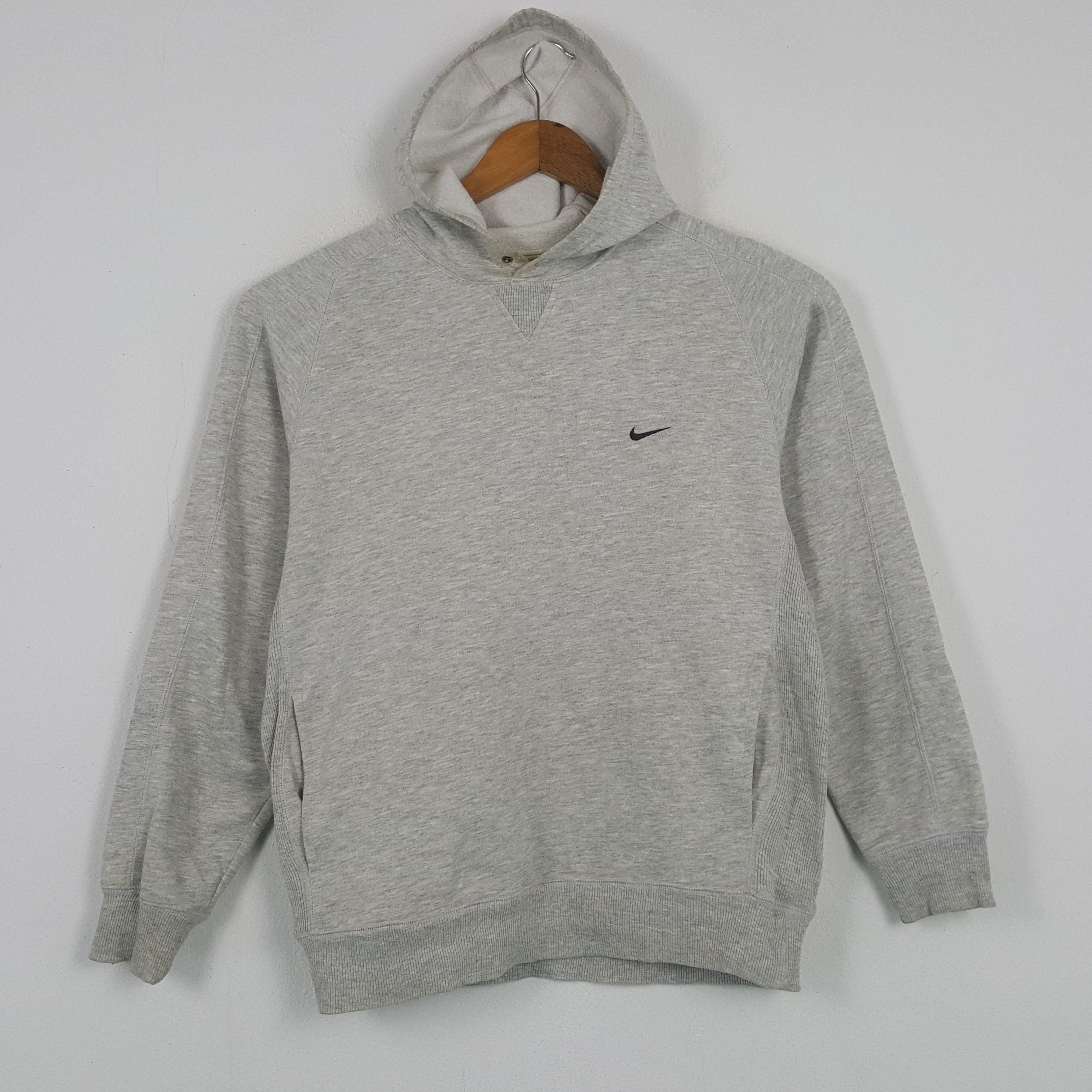 Nike × Vintage Vintage NIKE Small Swoosh Sportswear Hoodies C295N10 Size US M / EU 48-50 / 2 - 1 Thumbnail