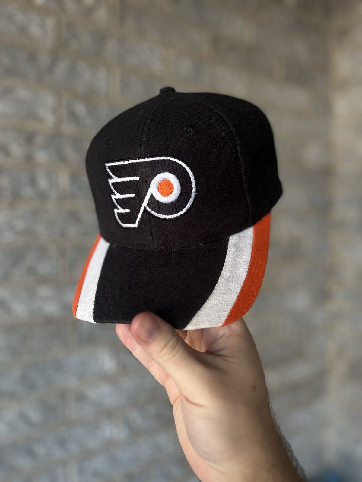 Vintage 90s Philadelphia Flyers Script Sports deals Specialties SnapBack Hat Cap