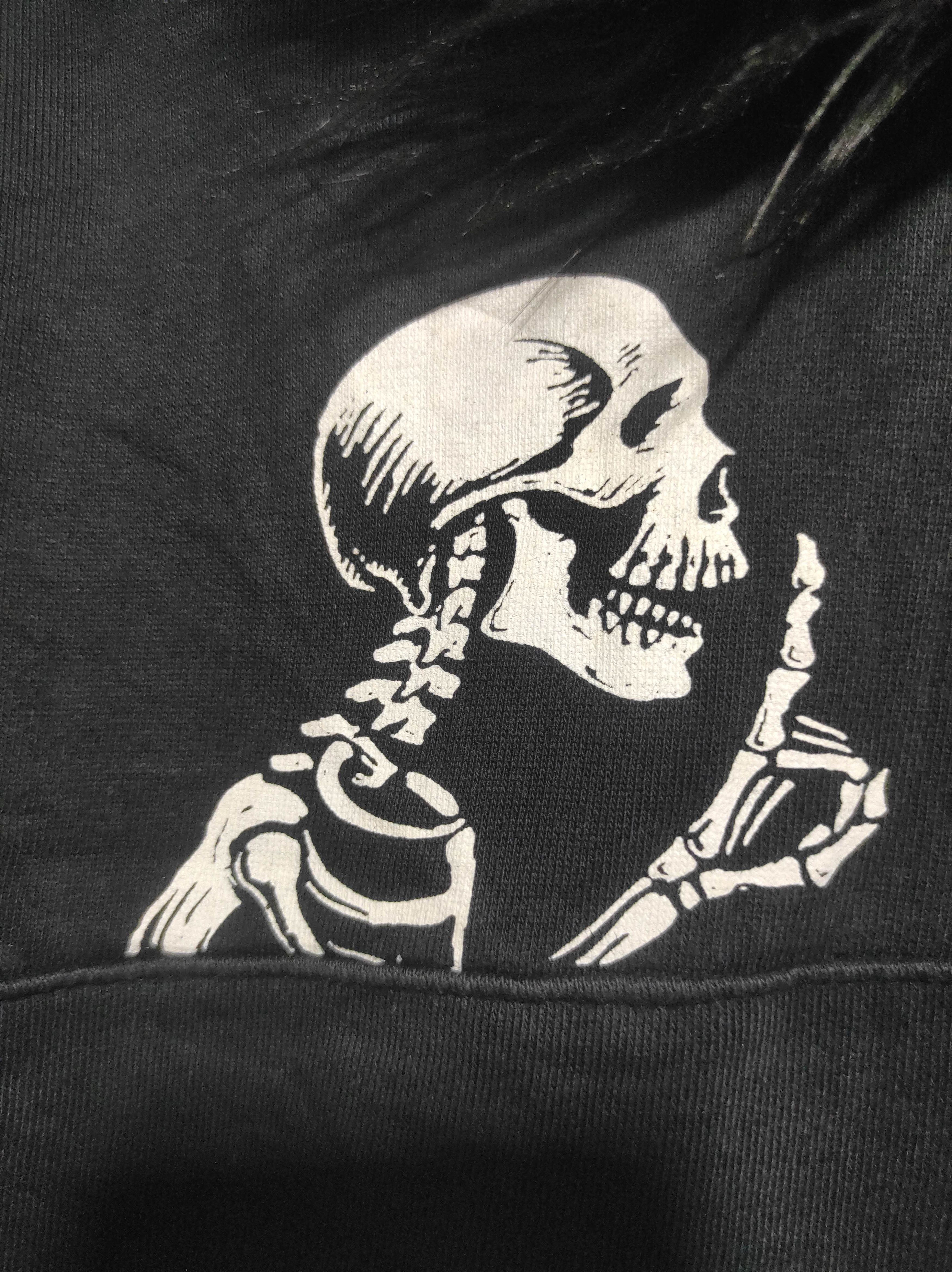 Band Tees Buried Live Skull Zip Fur Hoodie LGB IfSixWasNine style Size US M / EU 48-50 / 2 - 6 Thumbnail