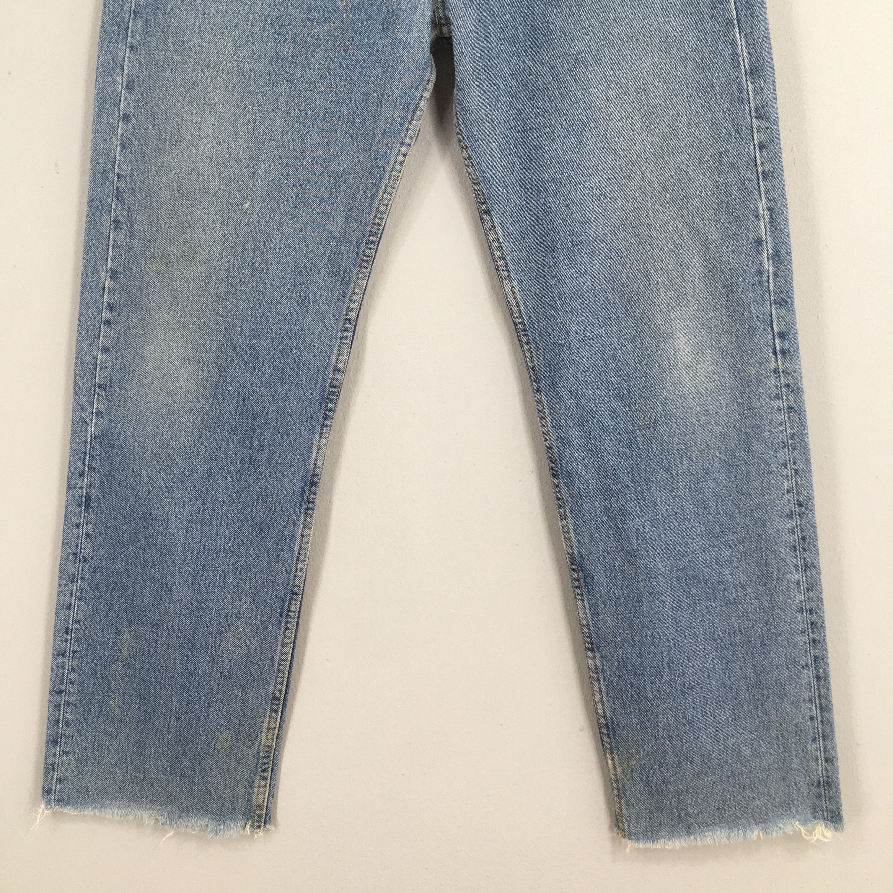Levi's Size 32x29 Vintage 90s Levi's 501 Light Washed Jeans S969 Size US 32 / EU 48 - 4 Thumbnail