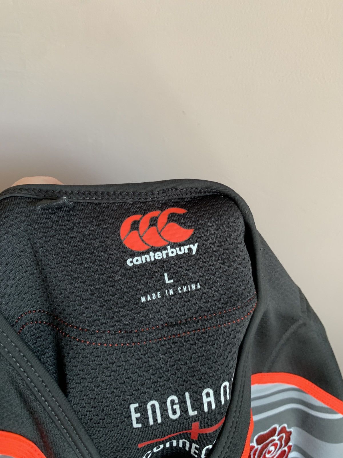 Canterbury of New Zealand England Rugby Sevens Shirt Canterbury Jersey Size L Size US L / EU 52-54 / 3 - 8 Thumbnail