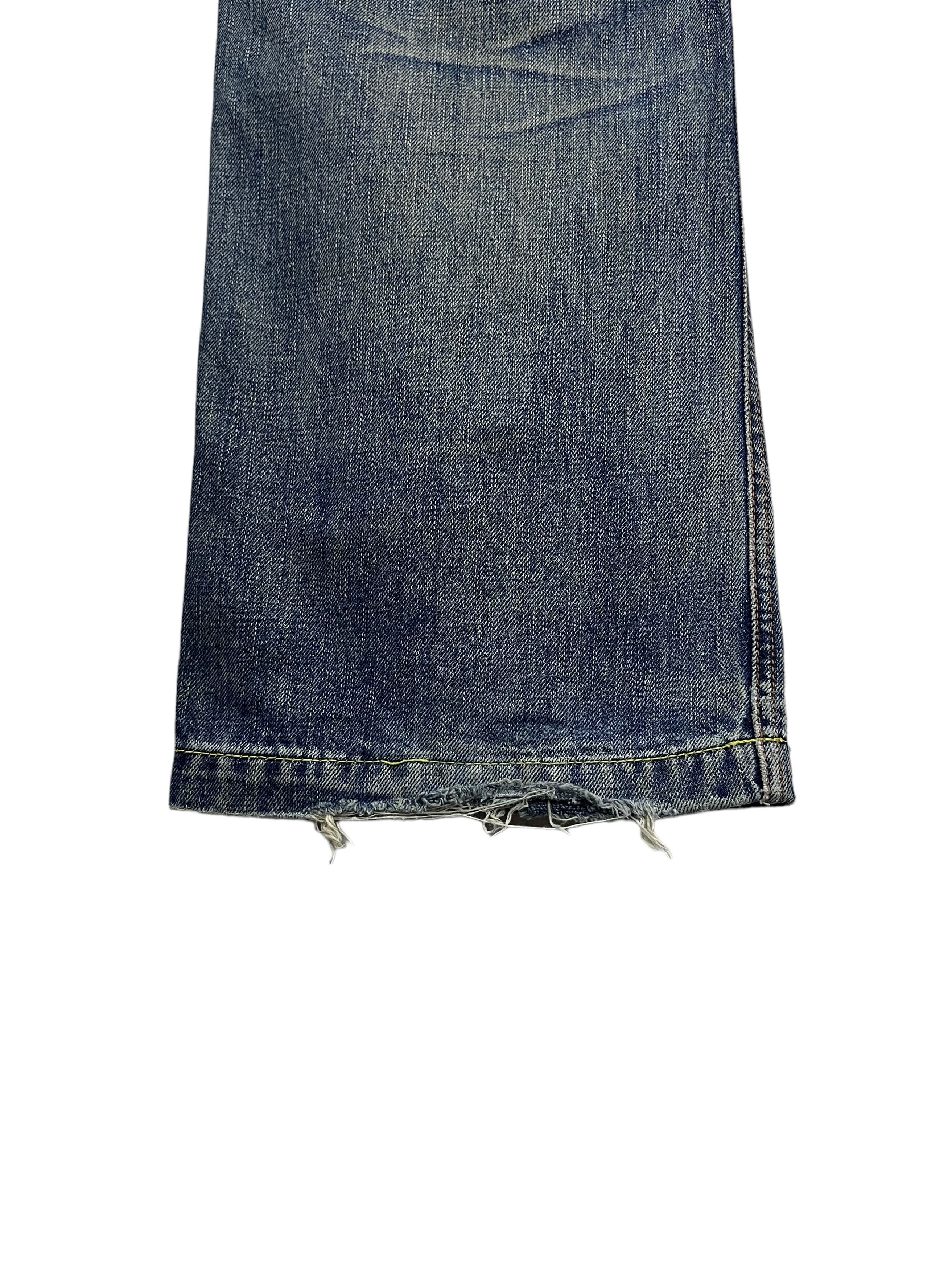 Report Collection 🔥FLASH REPORT Vintage Fatigues Denim Mudwash Bush Pants Size US 31 - 13 Thumbnail