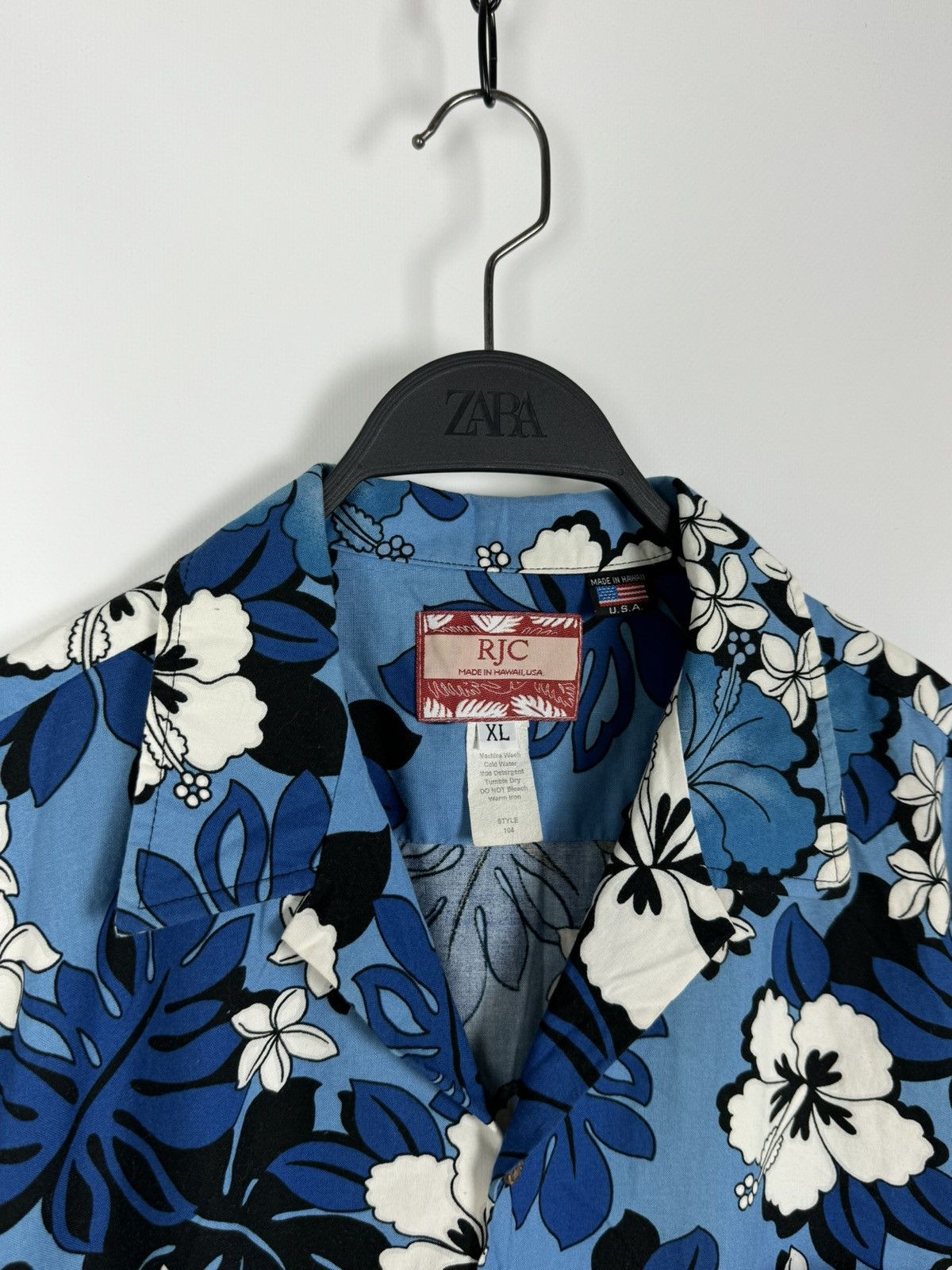 Vintage 1990’s Vintage PJC Hawaiian Floral Single Stitch Shirt Size US XL / EU 56 / 4 - 3 Thumbnail