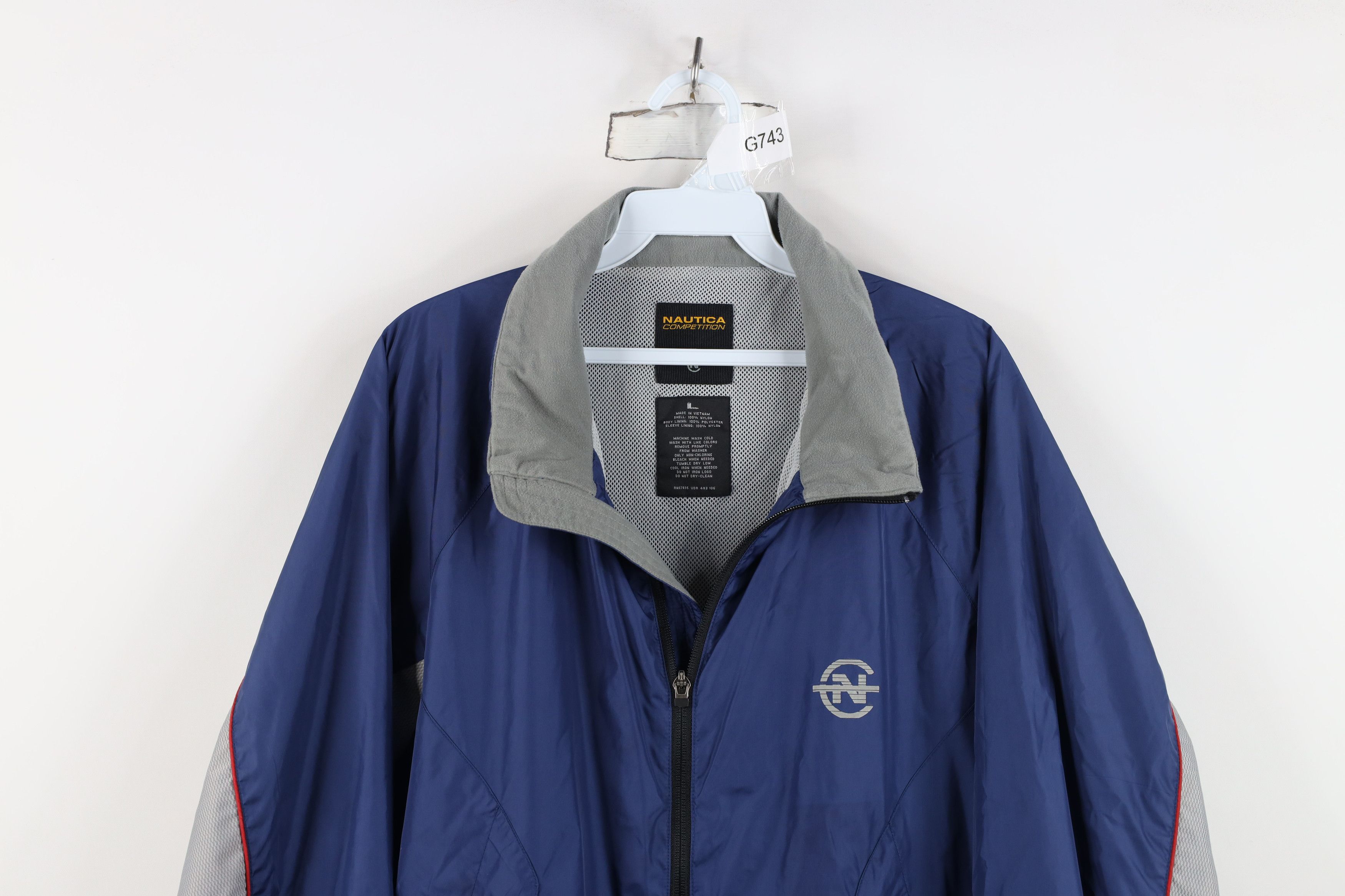 Nautica Vintage 90s Nautica Competition Windbreaker Jacket Size US L / EU 52-54 / 3 - 2 Thumbnail