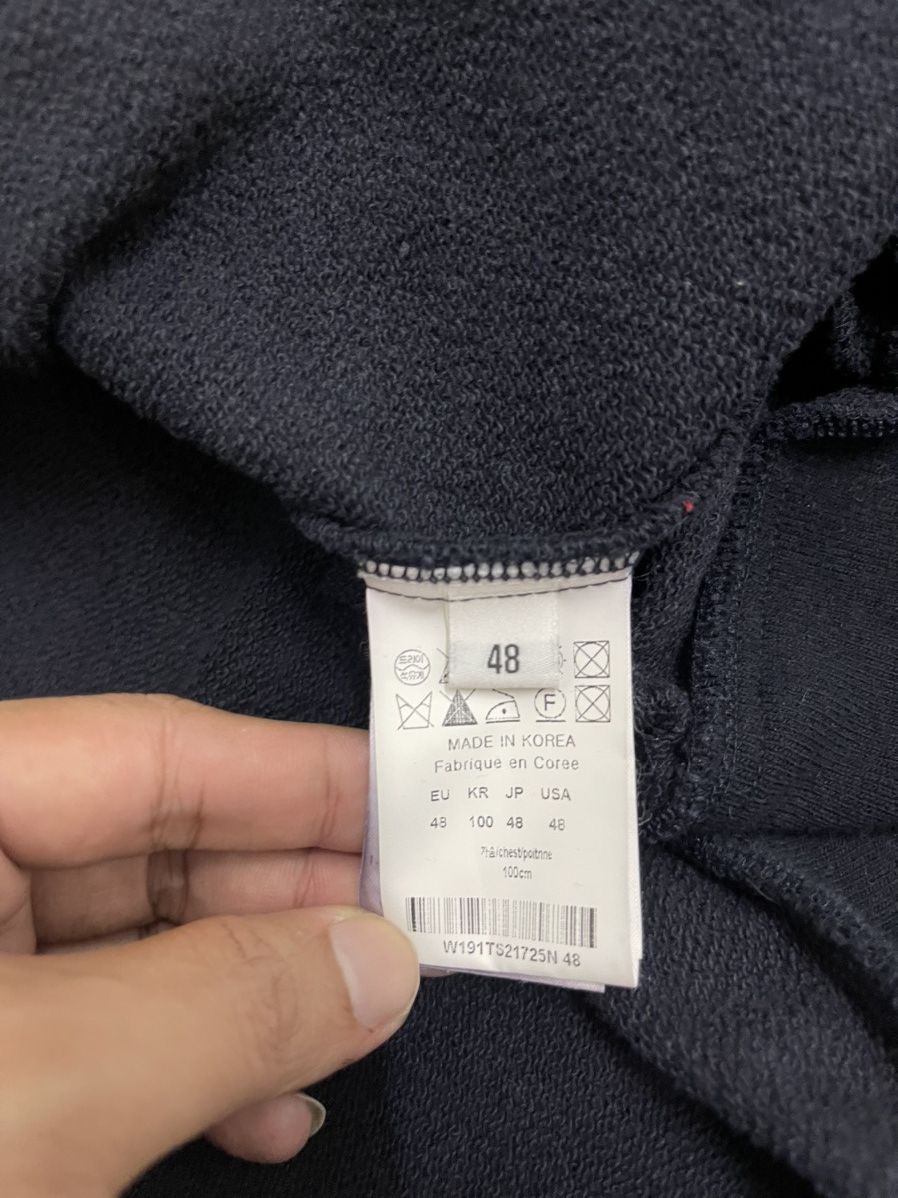 Designer HYPE WOOYOUNGMI ASYMMETRIC SWEATER BIG SPELLOUT Size US L / EU 52-54 / 3 - 7 Thumbnail