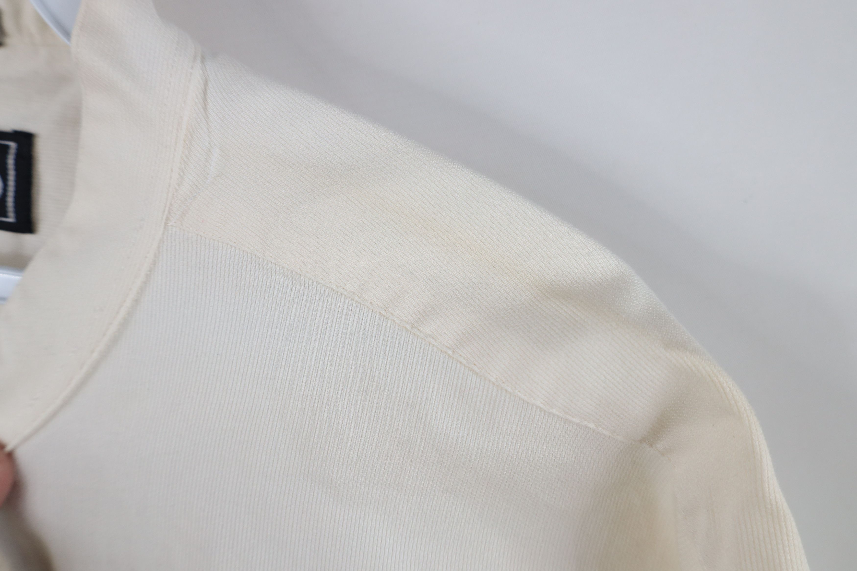 Vintage Vintage 90s Streetwear Ribbed Band Collar Button Shirt Size US XXL / EU 58 / 5 - 5 Thumbnail