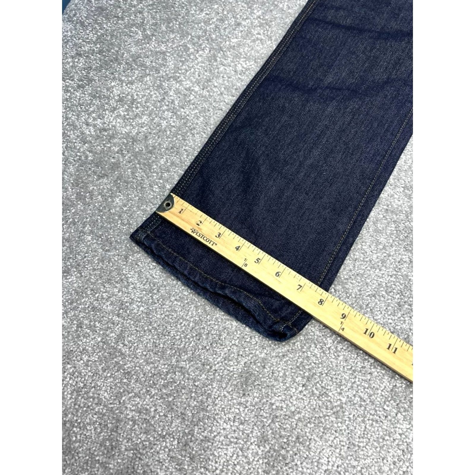 Jordache Jordache Legacy Morgan Slim Straight Jeans Women 32 Blue Denim Embellished 34x33 Size 24" / US 00 / IT 34 - 6 Thumbnail