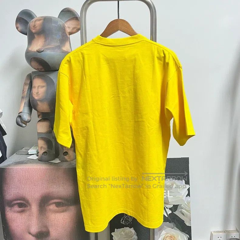 Balenciaga Balenciaga Printed Logo Short Sleeve Size US XXS / EU 40 - 2 Thumbnail