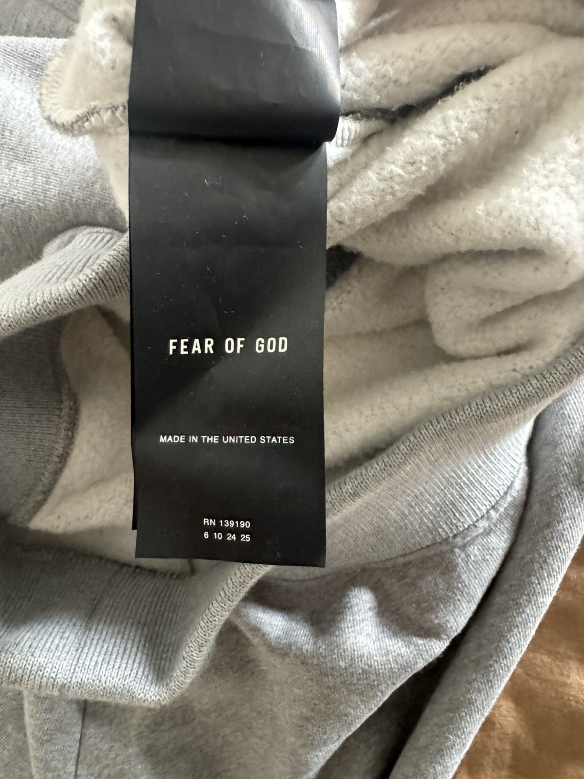 Fear of God Fear Of God Eternal Fleece Polo Size US L / EU 52-54 / 3 - 5 Thumbnail