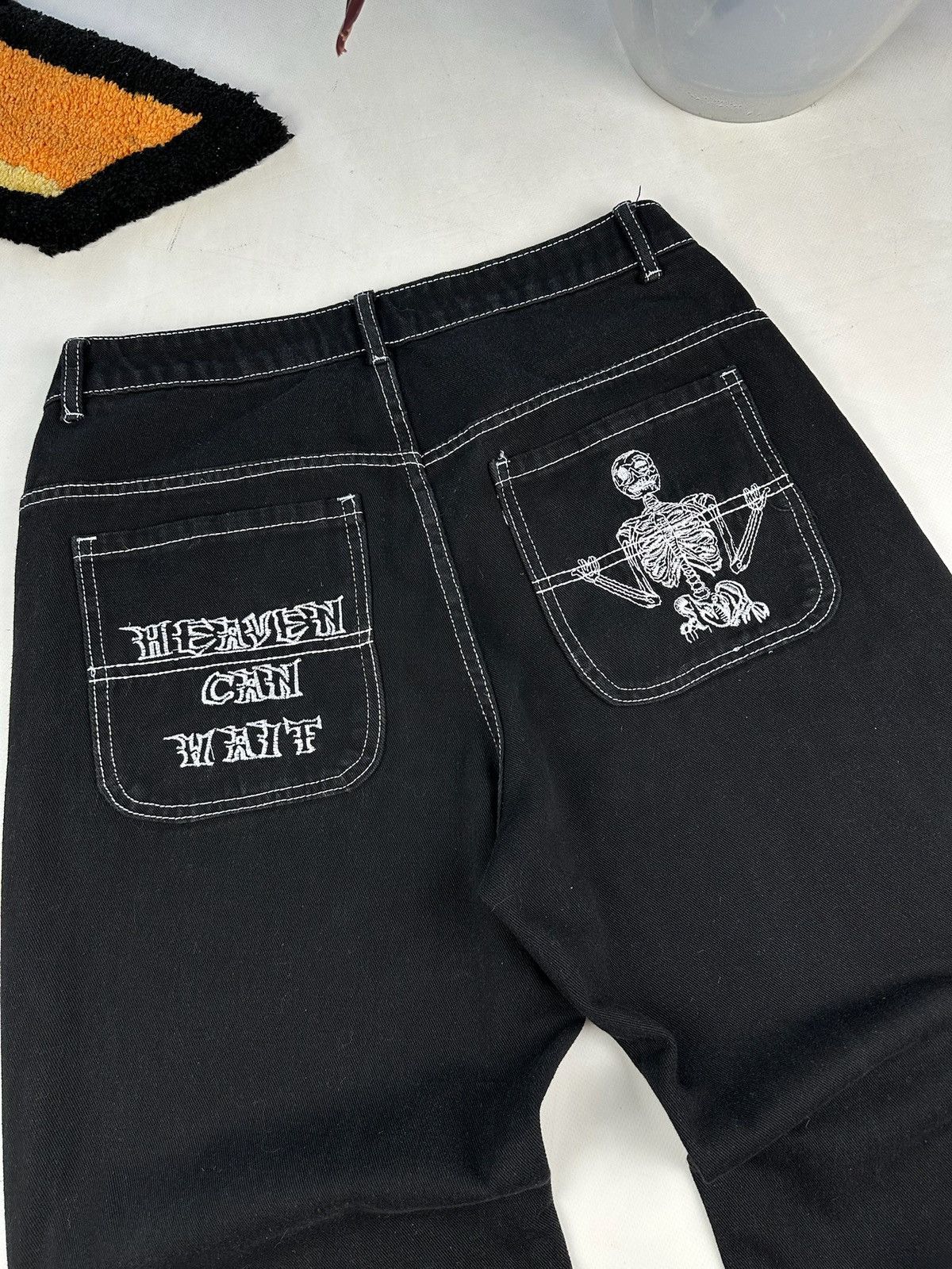 Other Skull Tribal Jeans baggy jnco style vintage skate fit Size US 32 / EU 48 - 13 Thumbnail