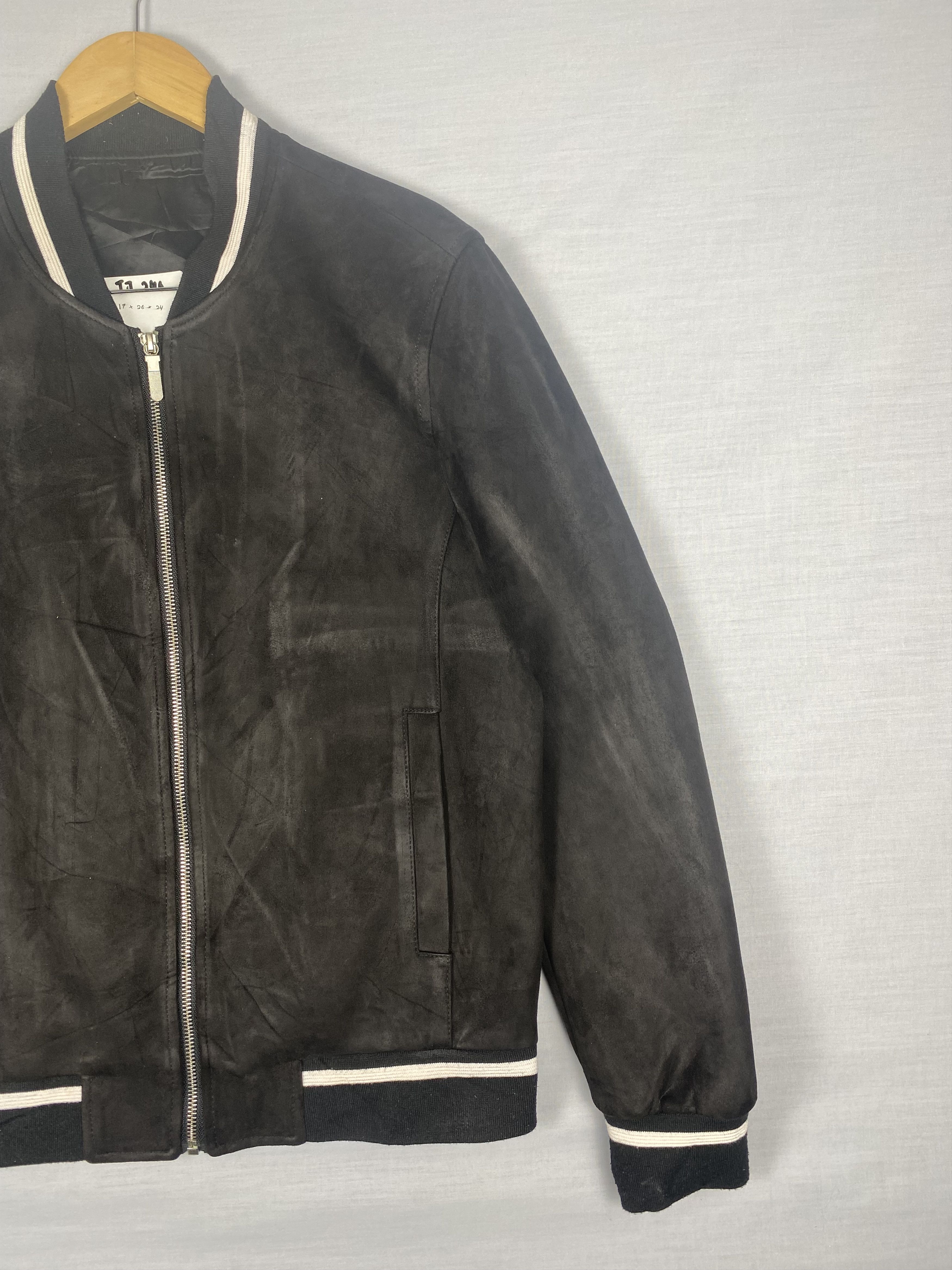 Japanese Brand Vintage Japanese Wool Zip Up Wool Bomber Jacket Size US M / EU 48-50 / 2 - 4 Thumbnail