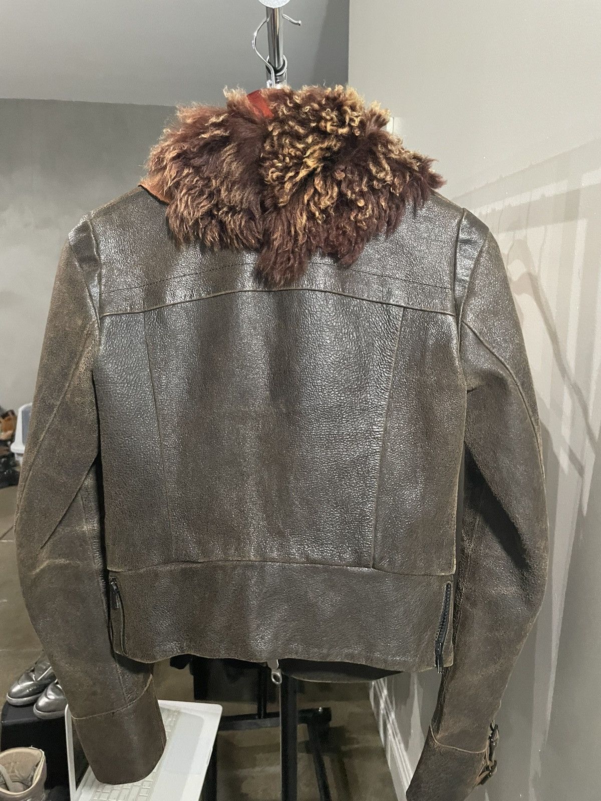 If Six Was Nine × Le Grande Bleu (L.G.B.) Le grand bleu aviator leather jacket Size US S / EU 44-46 / 1 - 3 Thumbnail