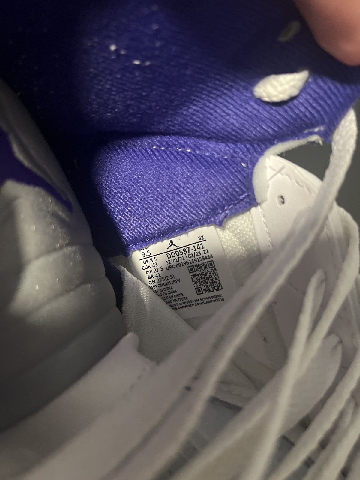 Jordan Brand Jordan 5 Concord Size US 9.5 / EU 42-43 - 6 Thumbnail