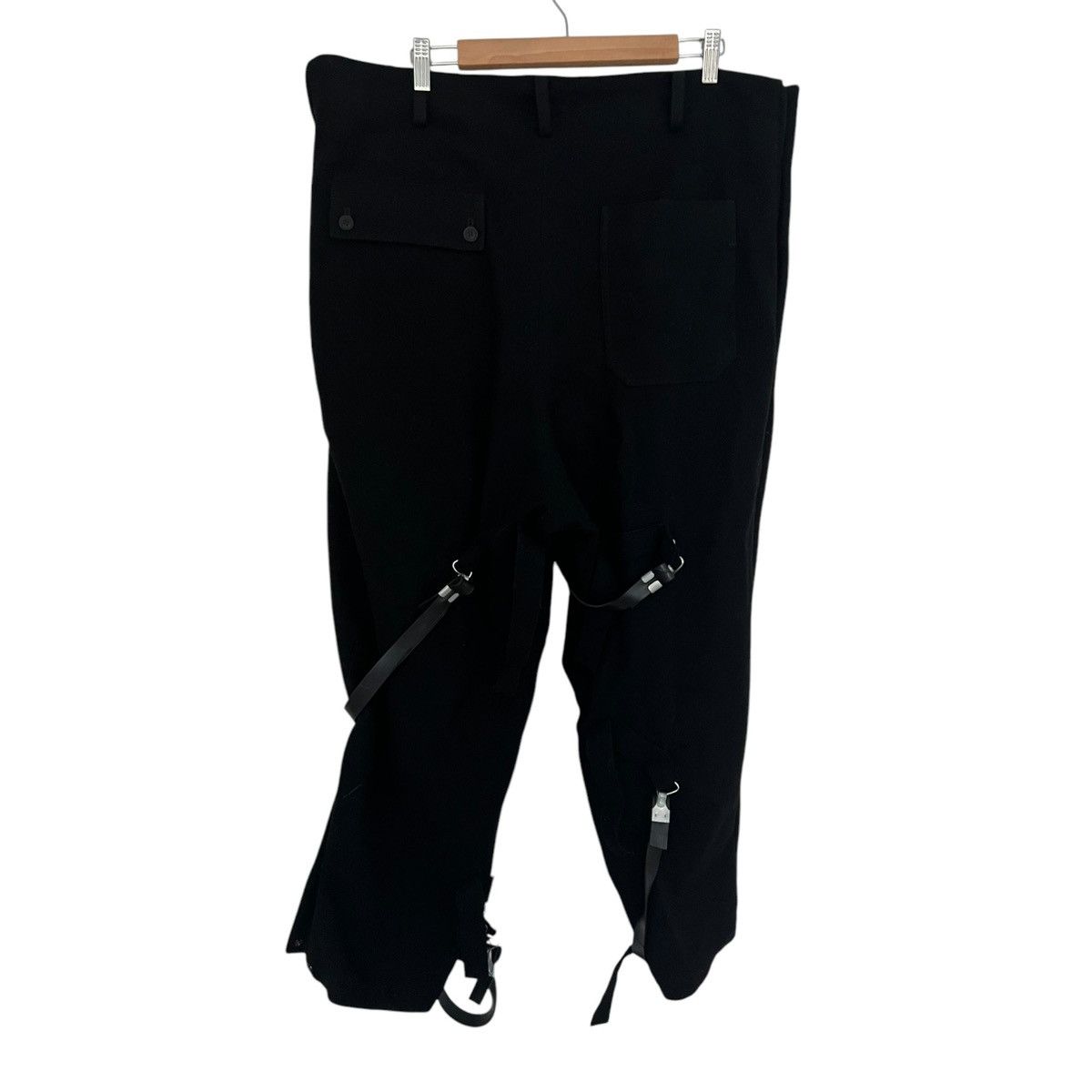 Yohji Yamamoto Yohji yamamoto bondage suspender pants Size US 33 - 3 Thumbnail