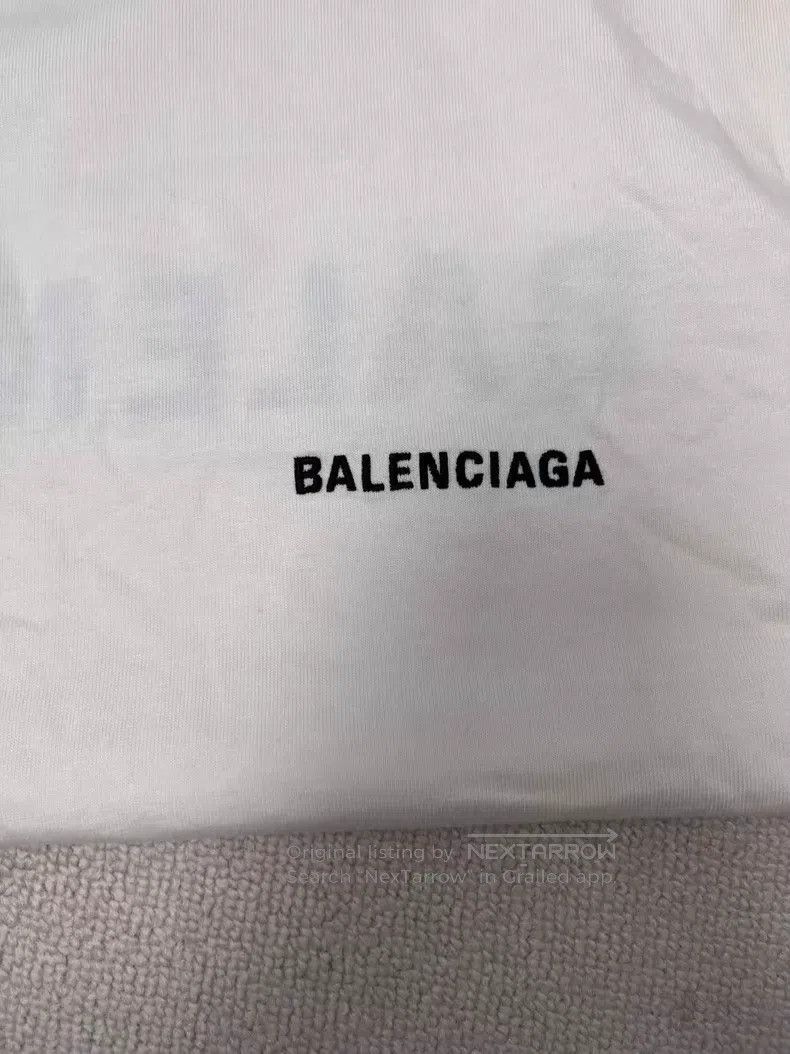 Balenciaga Balenciaga Alphabet Logo Printed Round Neck Short Sleeve T Size XXS / US 00 / IT 34 - 3 Thumbnail