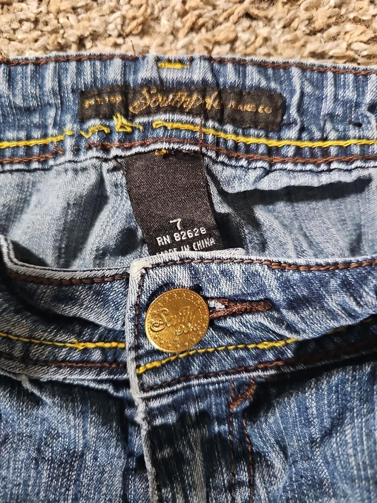 Southpole Southpole Jeans Sz 7 Size 30" / US 8 / IT 44 - 2 Thumbnail