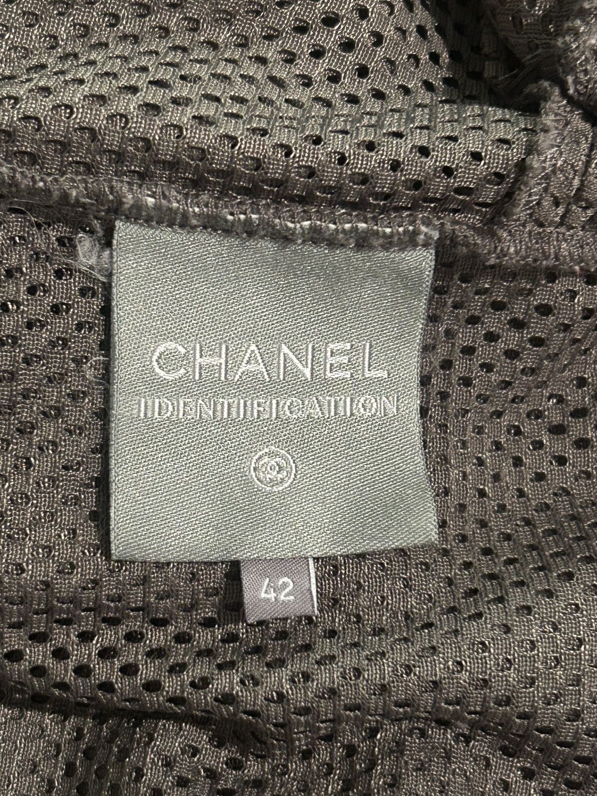 Chanel SS03 Mesh Runway Set Tank Top & Pants Size US 30 / EU 46 - 15 Thumbnail