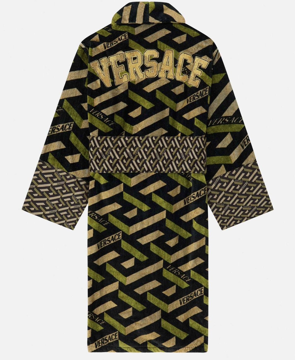 Versace Versace La Greca Embroidered Sequence Robes Size ONE SIZE - 3 Thumbnail